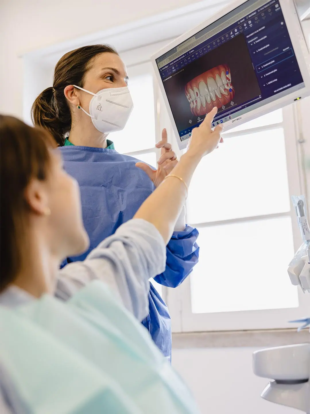 São Dente Clinic, 3D scan for treatment with clear aligners